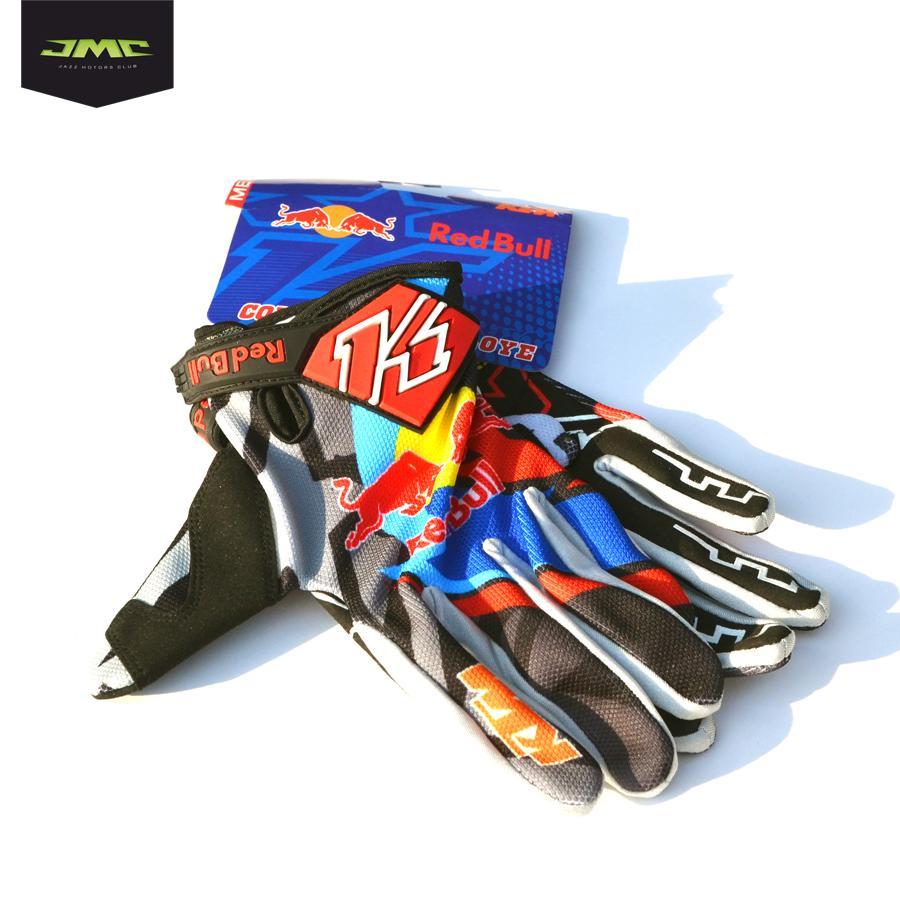 Перчатки кросс KINI Red Bull KTM Blue/Black