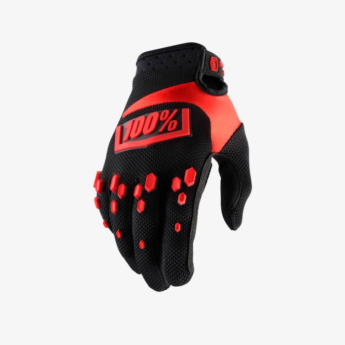 Мотоперчатки 100% Airmatic Glove Black/Red